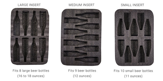 BierGardeValise Beer Bottle Inserts For Grande Models