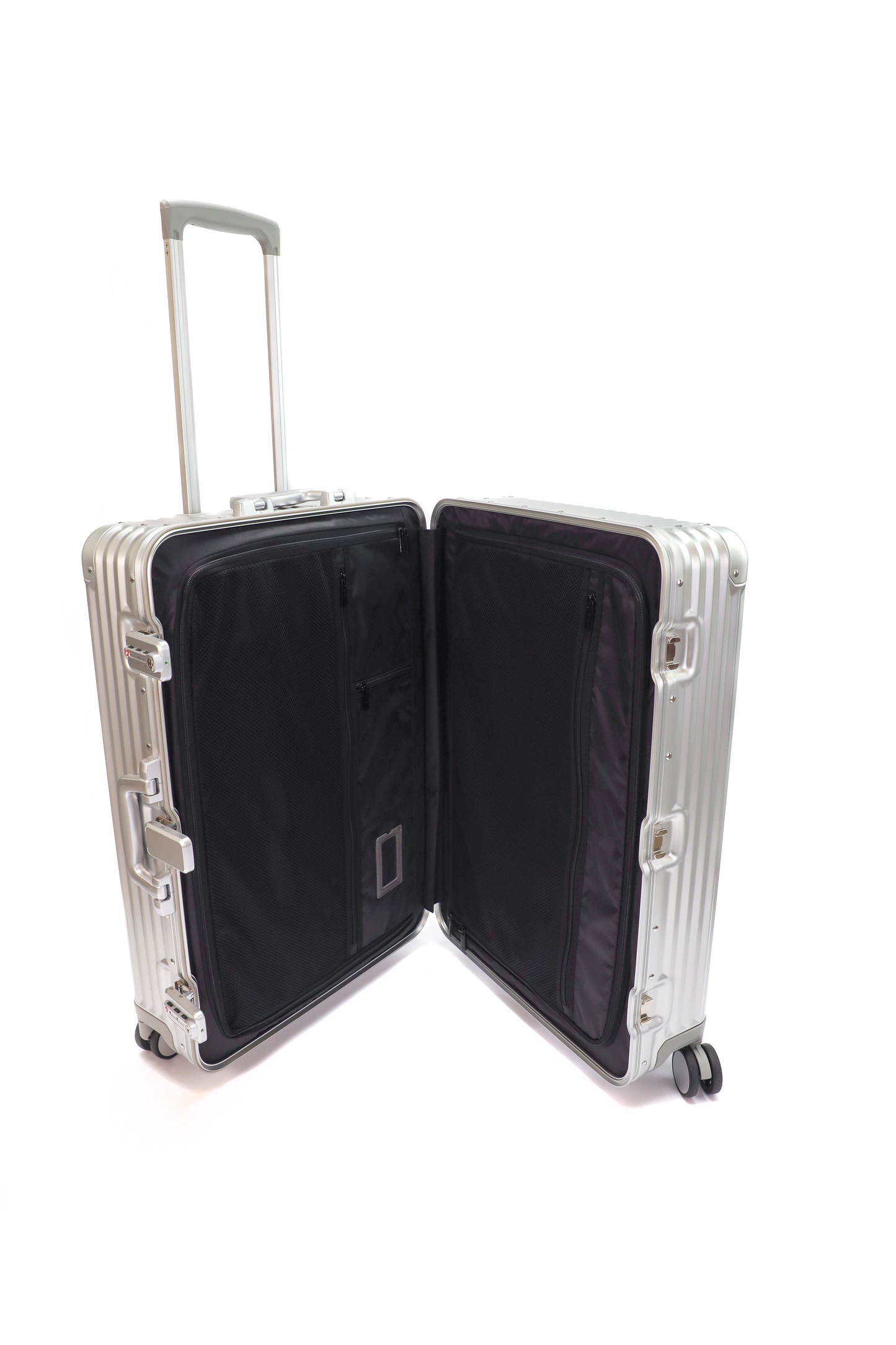 VinAluminum | 12-Bottle Wine Suitcase