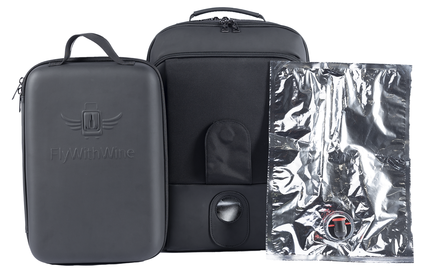 VinXplorer - Wine and Beverage Backpack bundled with Vin2Go Case CG