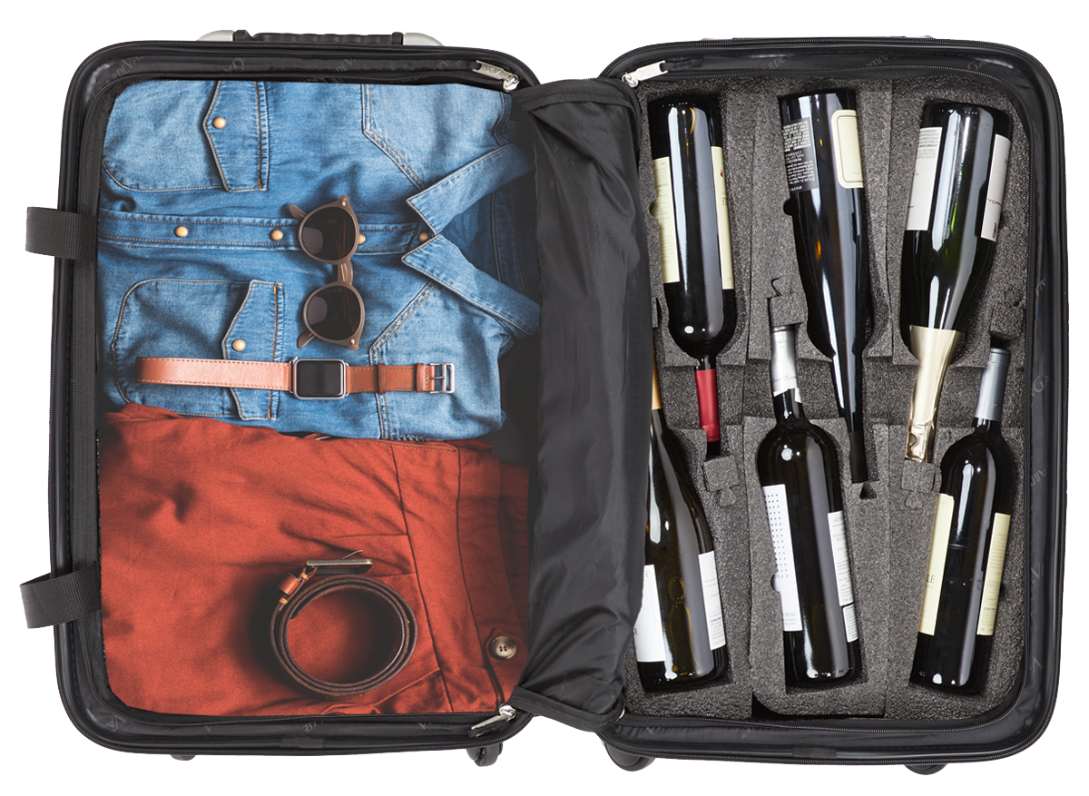 Grande 12 - Bottle Wine Suitcase