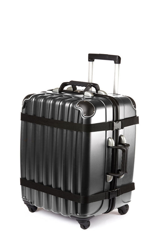 Petite Silver 8-Bottle Wine Suitcase