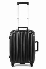 Petite 8-Bottle Black Wine Suitcase | VinGardeValise ®