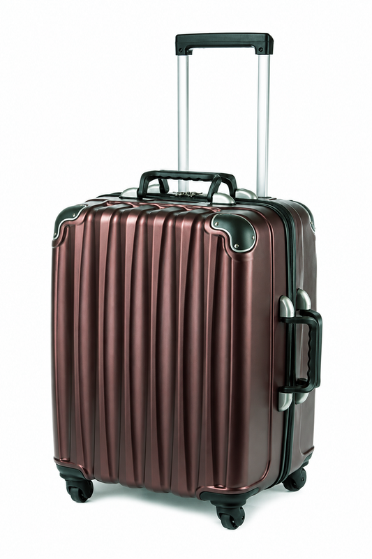 Petite Burgundy 8-Bottle Wine Suitcase