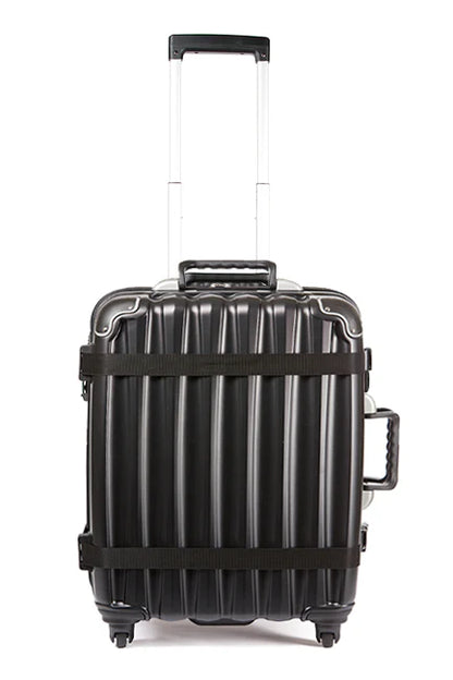 Petite Black 8-Bottle Wine Suitcase