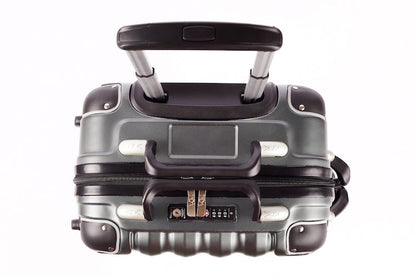 Piccolo Silver  5-Bottle Wine Carry-On Luggage