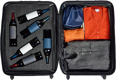 12-Bottle Wine Suitcase