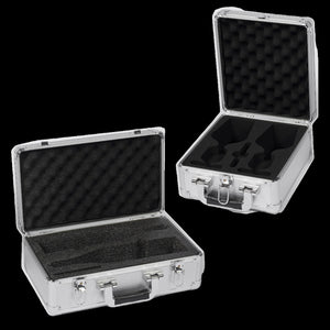 VinBottle and VinGlass Case Bundle - Carry Cases for Two Wine Bottles and Two Wine Glasses CG