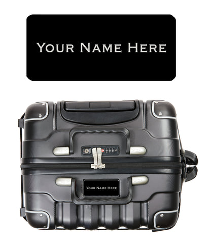 Personalized Luggage Nameplate