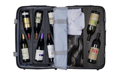XL 750ml Wine Bottle Suitcase Insert