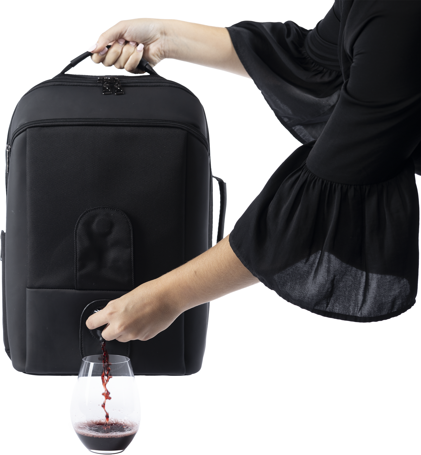 VinXplorer - Wine and Beverage Backpack bundled with Vin2Go Case