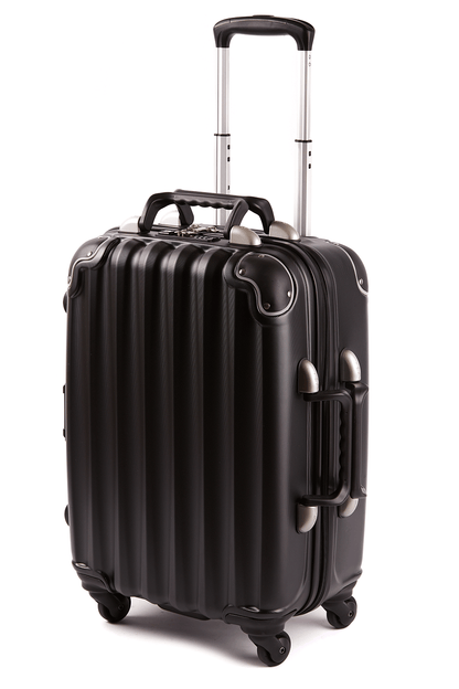 Piccolo Black 5-Bottle Wine Carry-On Luggage
