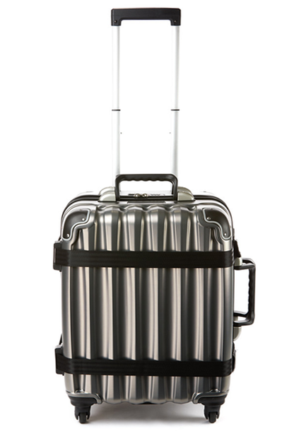 Petite Silver 8-Bottle Wine Suitcase